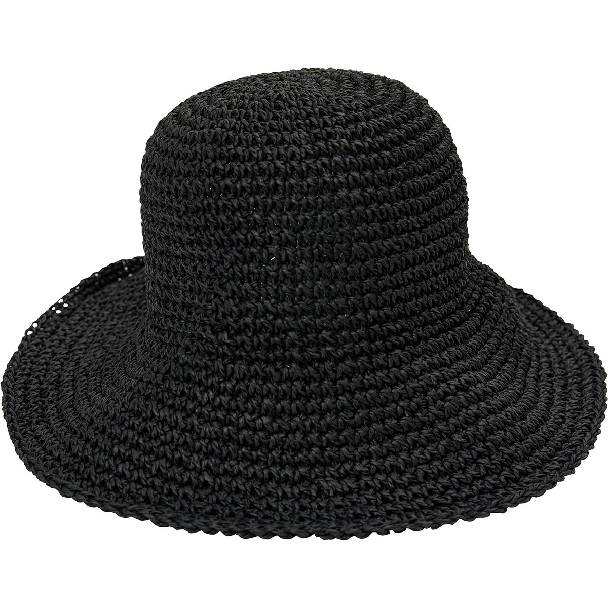 RAFFIA-hatt med stor brem