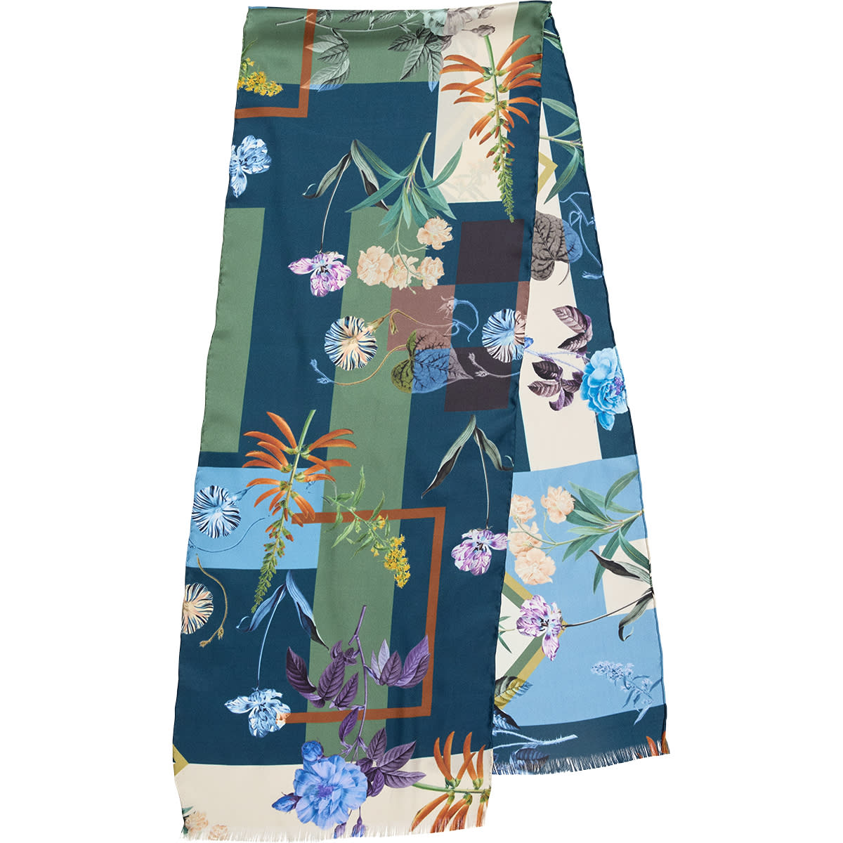FLORAL GEO Scarf