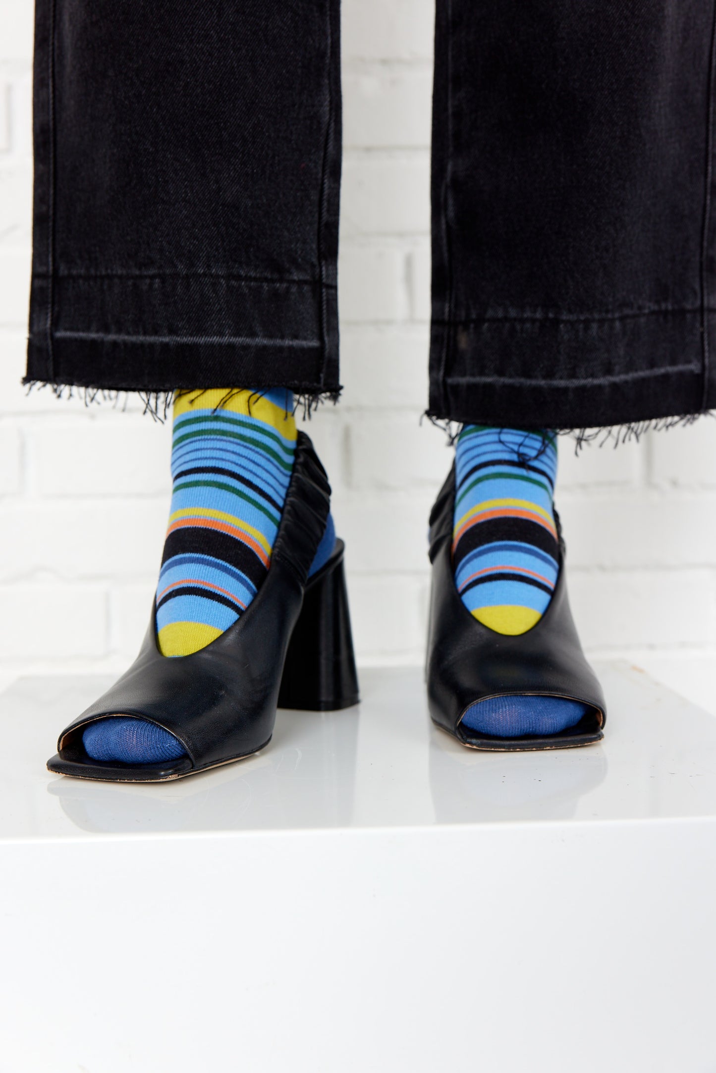 GRAPHIC STRIPES Strømper