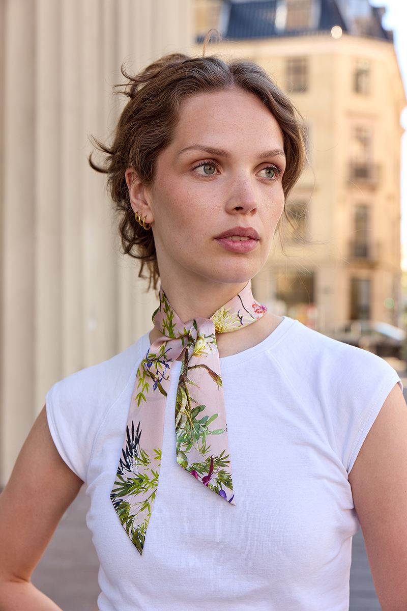 ASIAN GARDEN Twilly Scarf