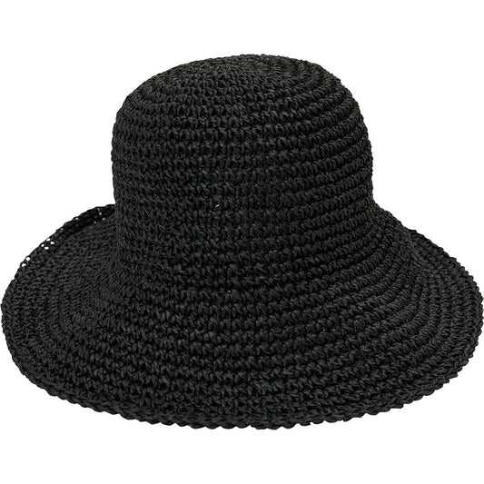 RAFFIA-hatt med stor brem