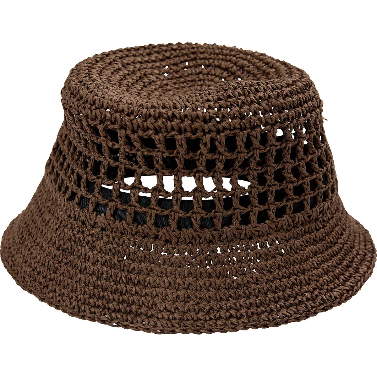 RAFFIA bøttehatt