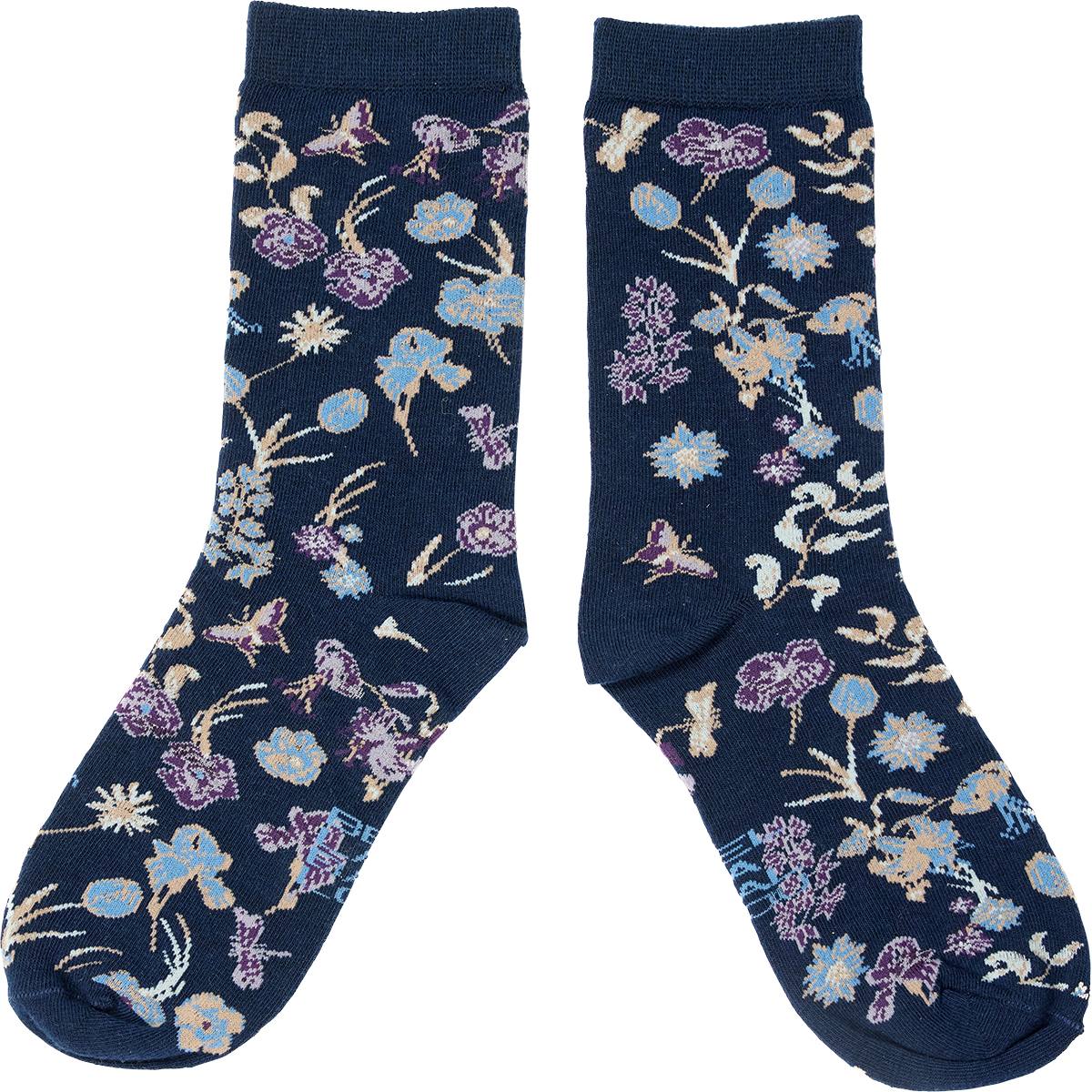 LIVING GARDEN Socken - Dunkelblau